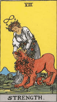 Meaning of strength tarot card